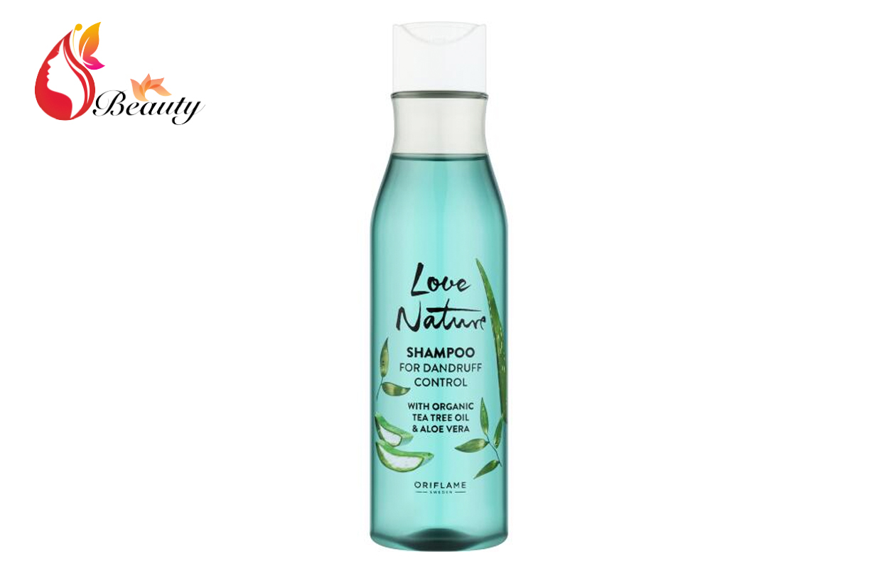 Shampoo For Dandruff Control with Organic Tea Tree Oil & Aloe Vera
