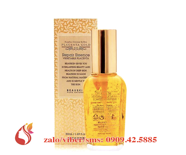 Tinh chất dưỡng da phục hồi Beauskin Placenta Gold Repair Essence