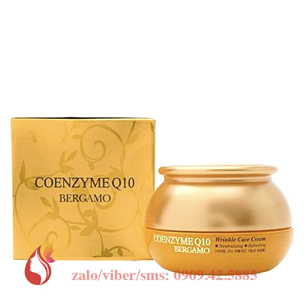 Kem dưỡng trắng Bergamo Coenzyme Q10 Wrinkle Care Cream 50gr