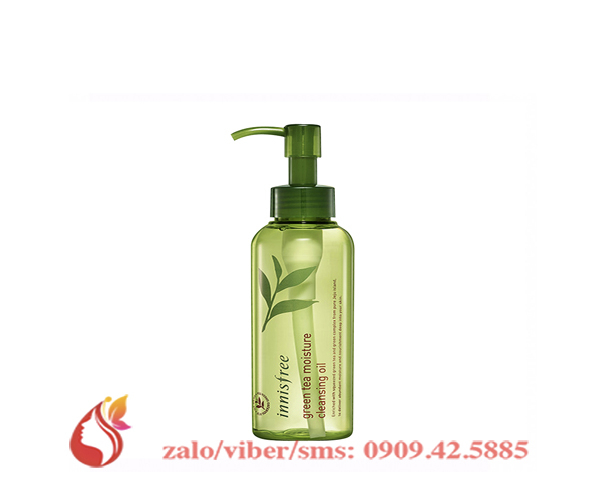 DẦU TẨY TRANG INNISFREE GREEN TEA MOISTURE CLEANSING OIL