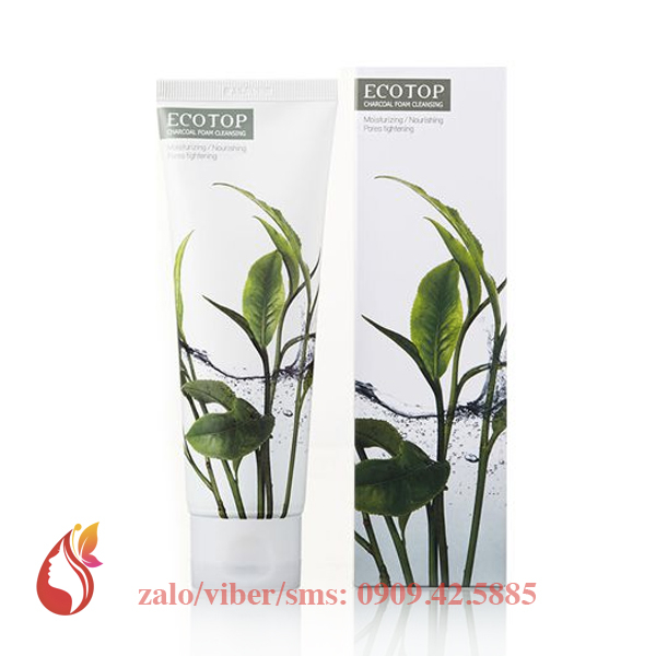 Sữa rửa mặt bảo vệ da Trà xanh - Ecotop Green tea foam cleansing