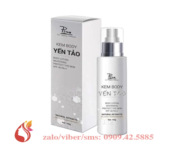 Kem body Yến tảo Pizu