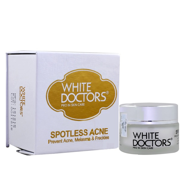 Kem ngừa thâm mụn làm trắng da White Doctors (Spotless Acne)