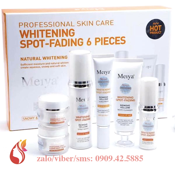 Bộ Mỹ phẩm Meiya 6in1 Trắng New