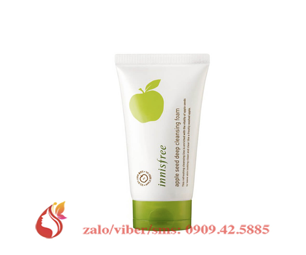 Sữa Rửa Mặt chiết Xuất Táo Innisfree Apple Seed Deep Cleansing Foam 150ml