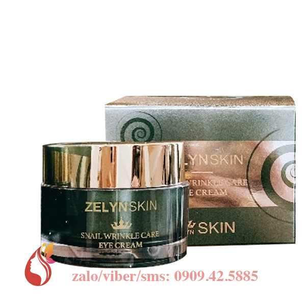 KEM DƯỠNG DA CHỐNG NHĂN VÙNG MẮT TINH CHẤT ỐC SÊN ZELYNSKIN SNAIL WRINKLE CARE EYE CREAM